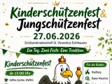 Unser Plakat für das Kinder- und Jungschützenfest 2026