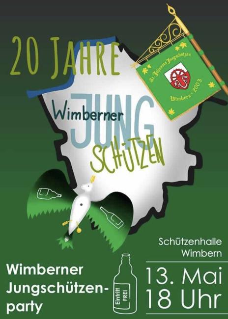 Plakat Jungschützenfest Wimbern 2023